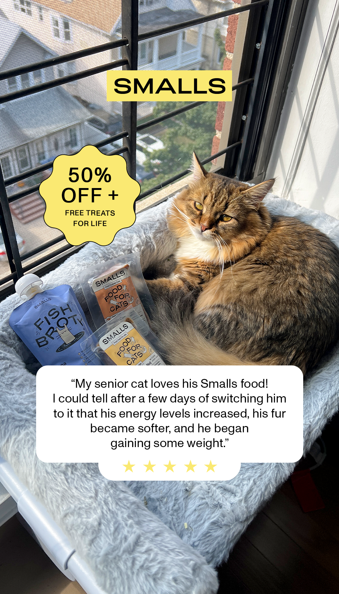 Smalls Facebook ad