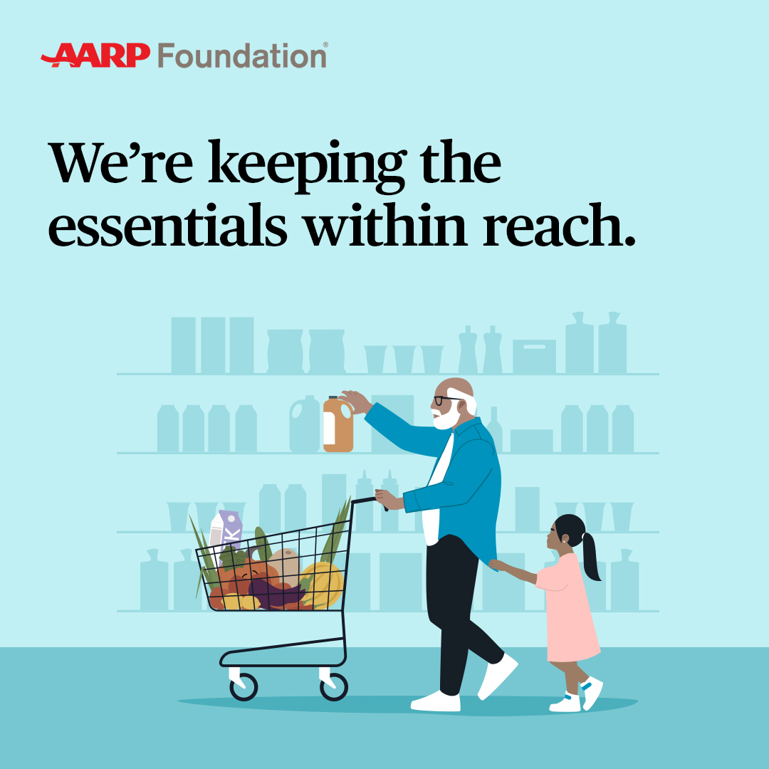 AARP Foundation Facebook ad