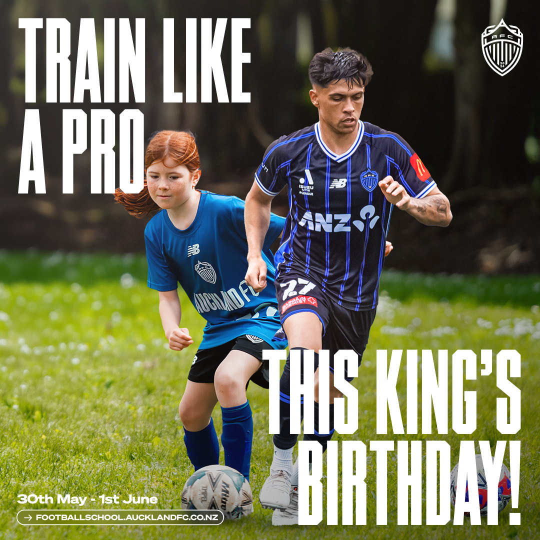 Auckland FC Facebook ad: Fun Football Camps for Kids