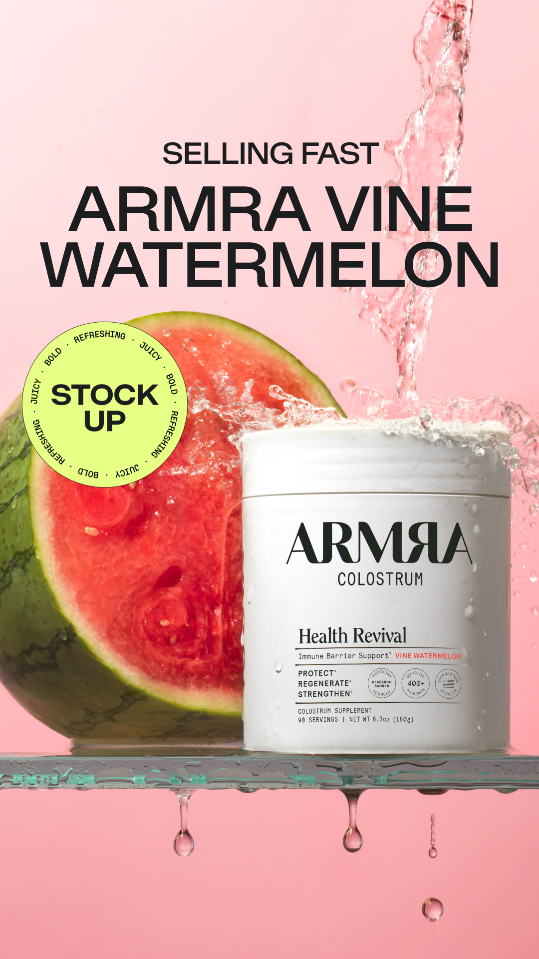 ARMRA Facebook ad