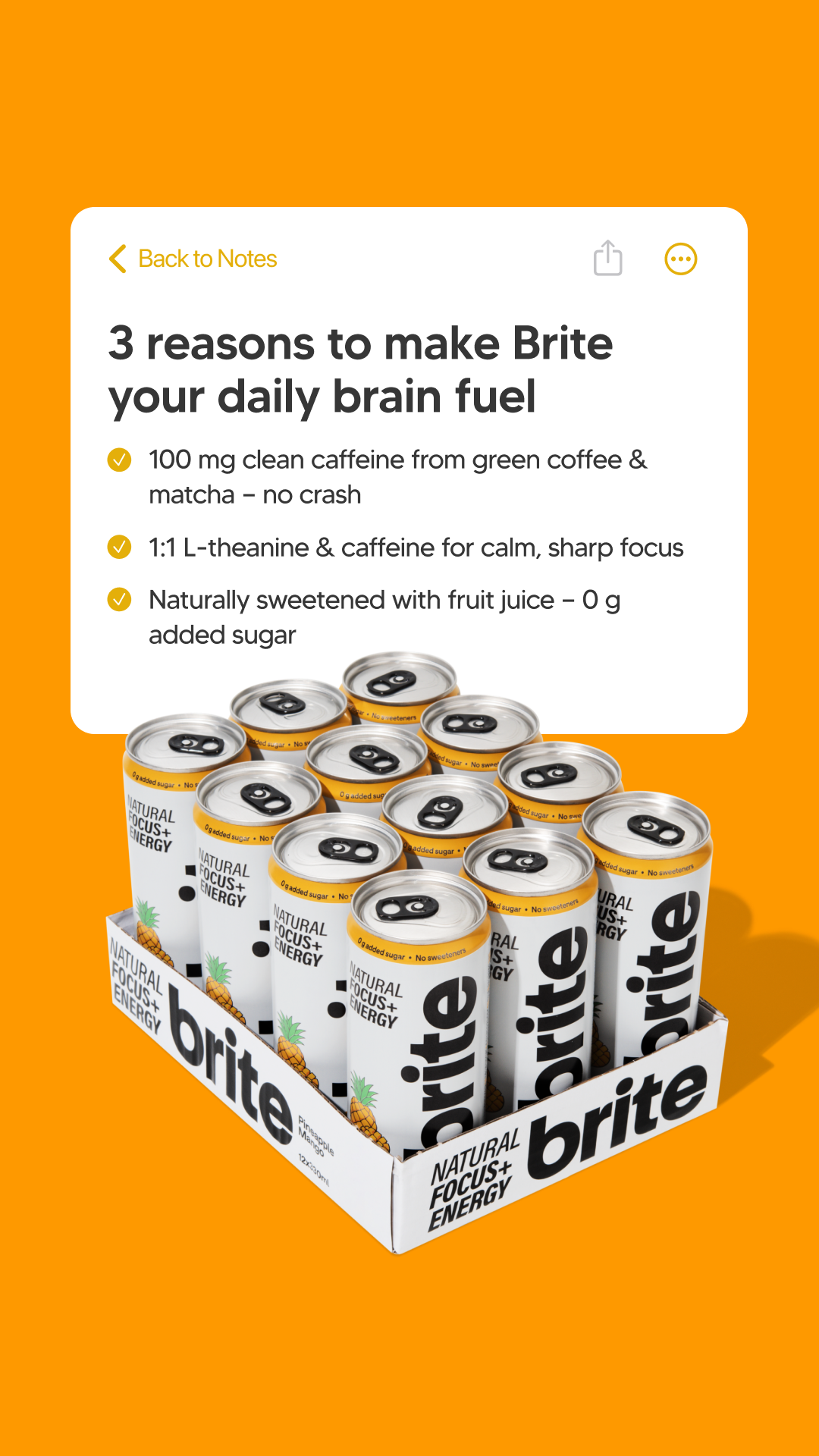 Brite Facebook ad from Jan 29, 2026