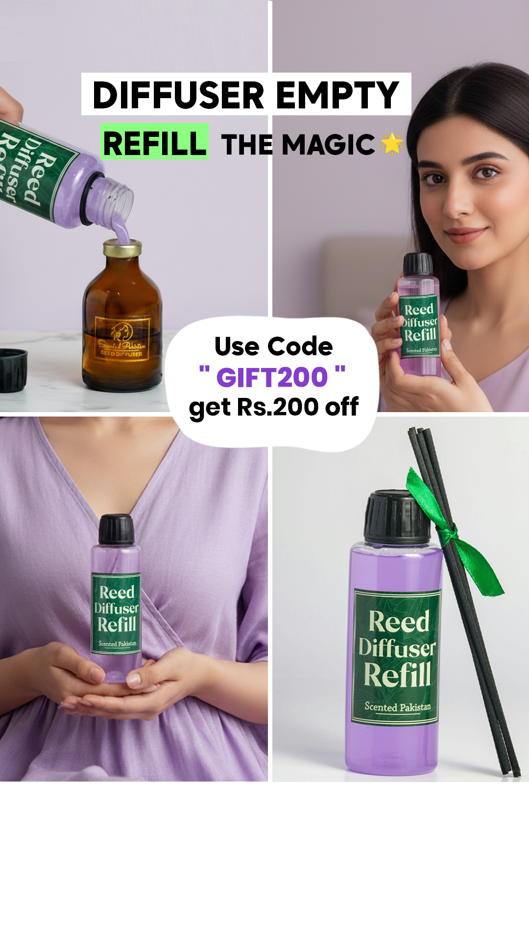 Scented Pakistan Facebook ad
