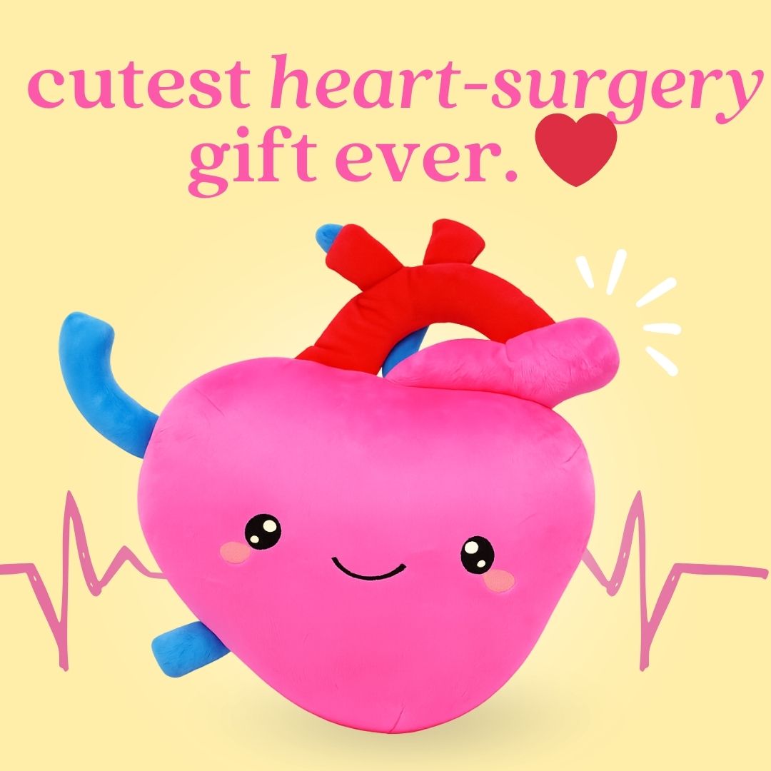 Nerdbugs Facebook ad: heart plushie