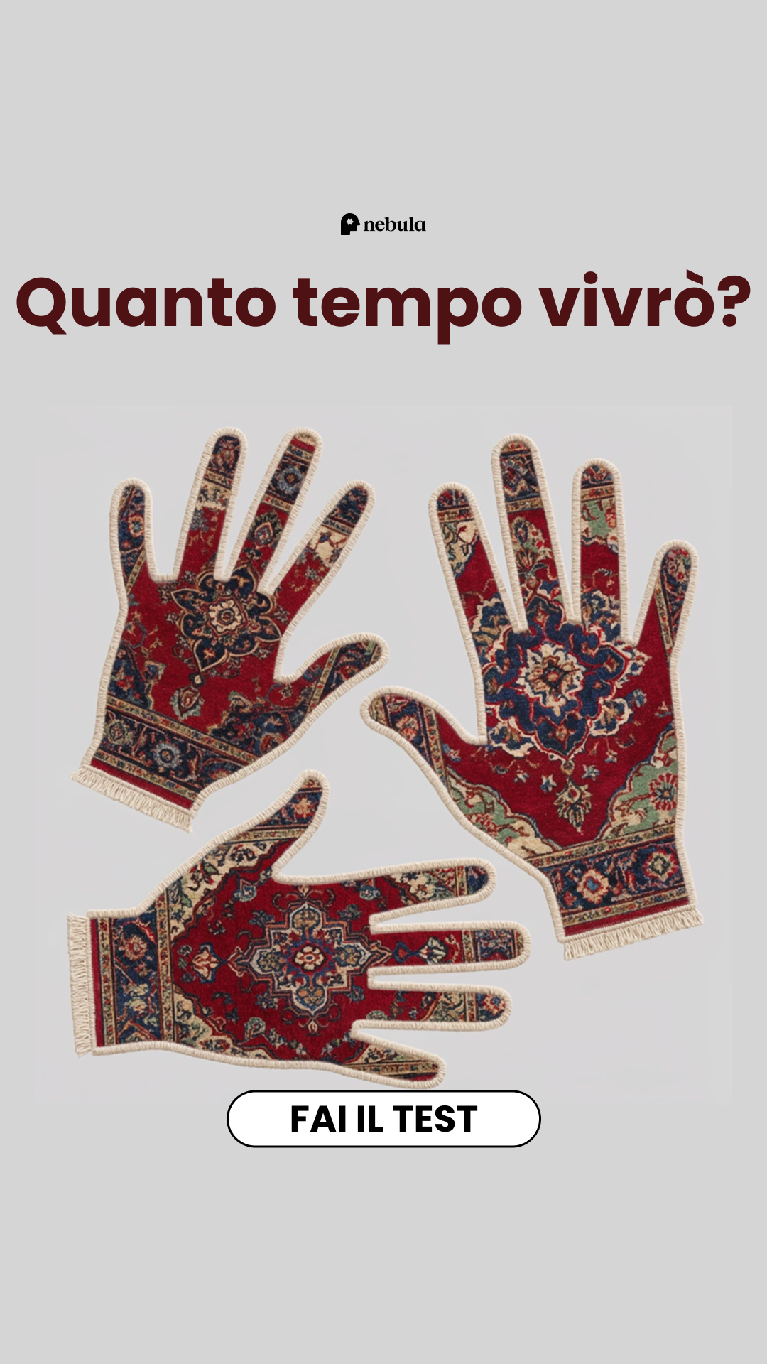 Nebula: Palm Reading Facebook ad