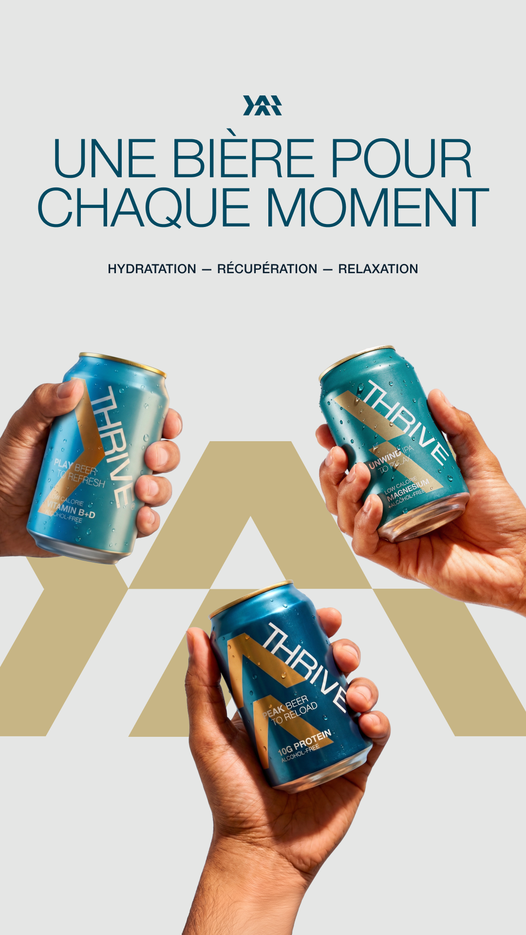 Thrive Beer Facebook ad