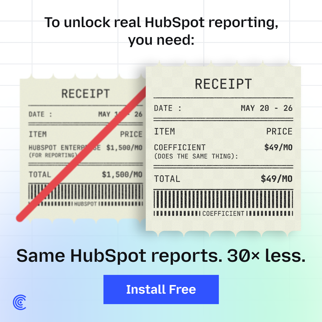 Coefficient Facebook ad