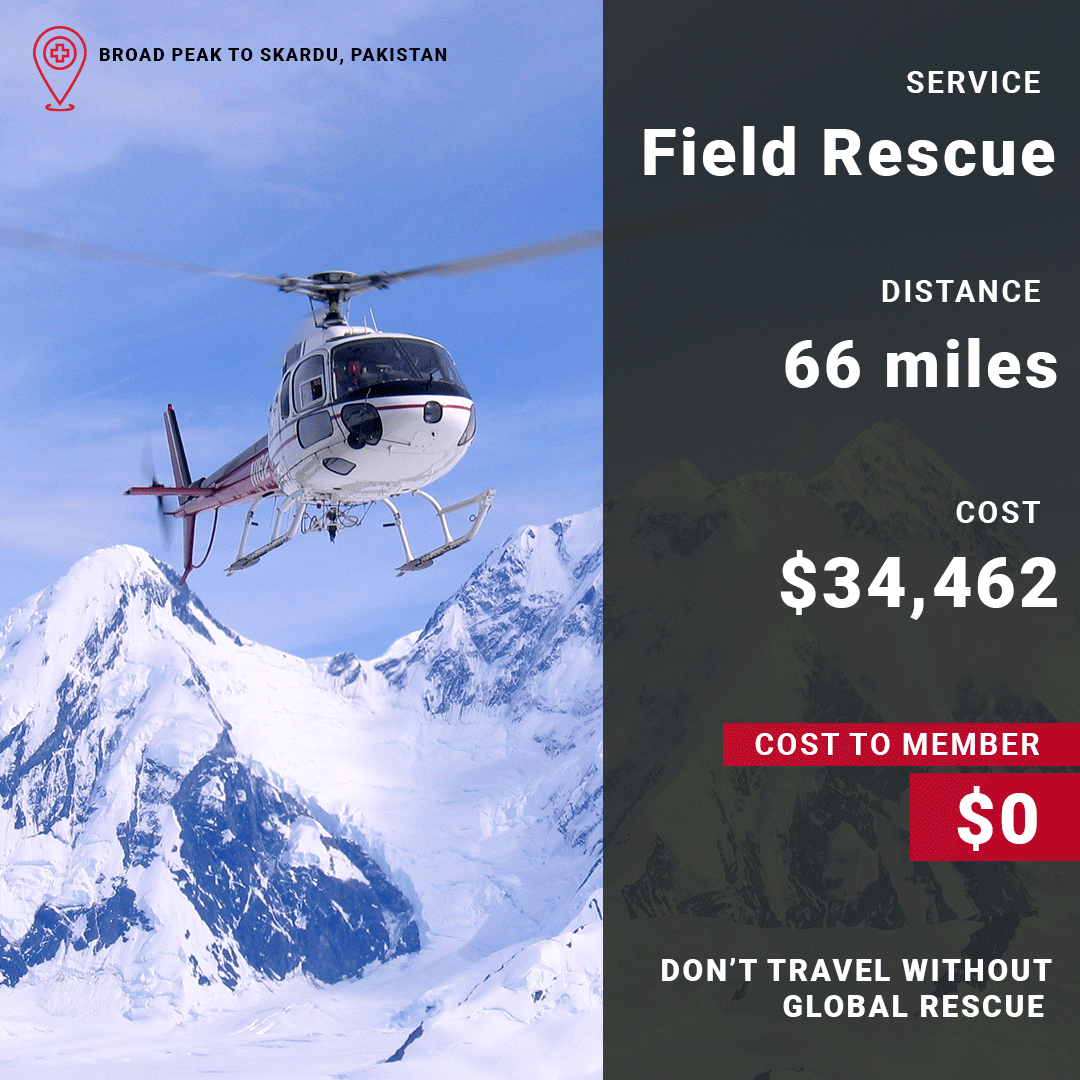 Global Rescue Facebook ad