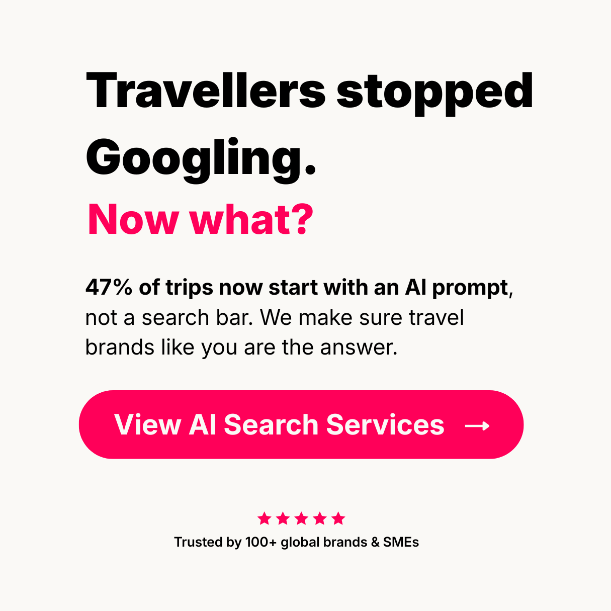 Minty Digital Facebook ad: Get Found in AI Search