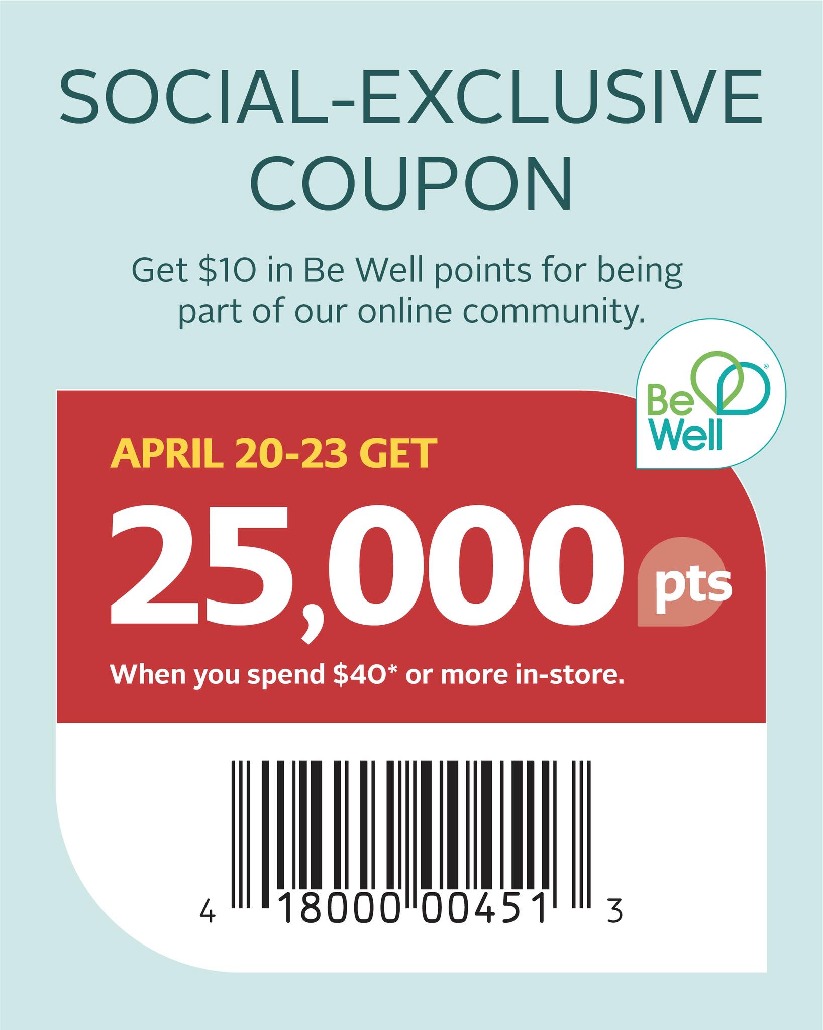 Rexall Drugstore Facebook ad