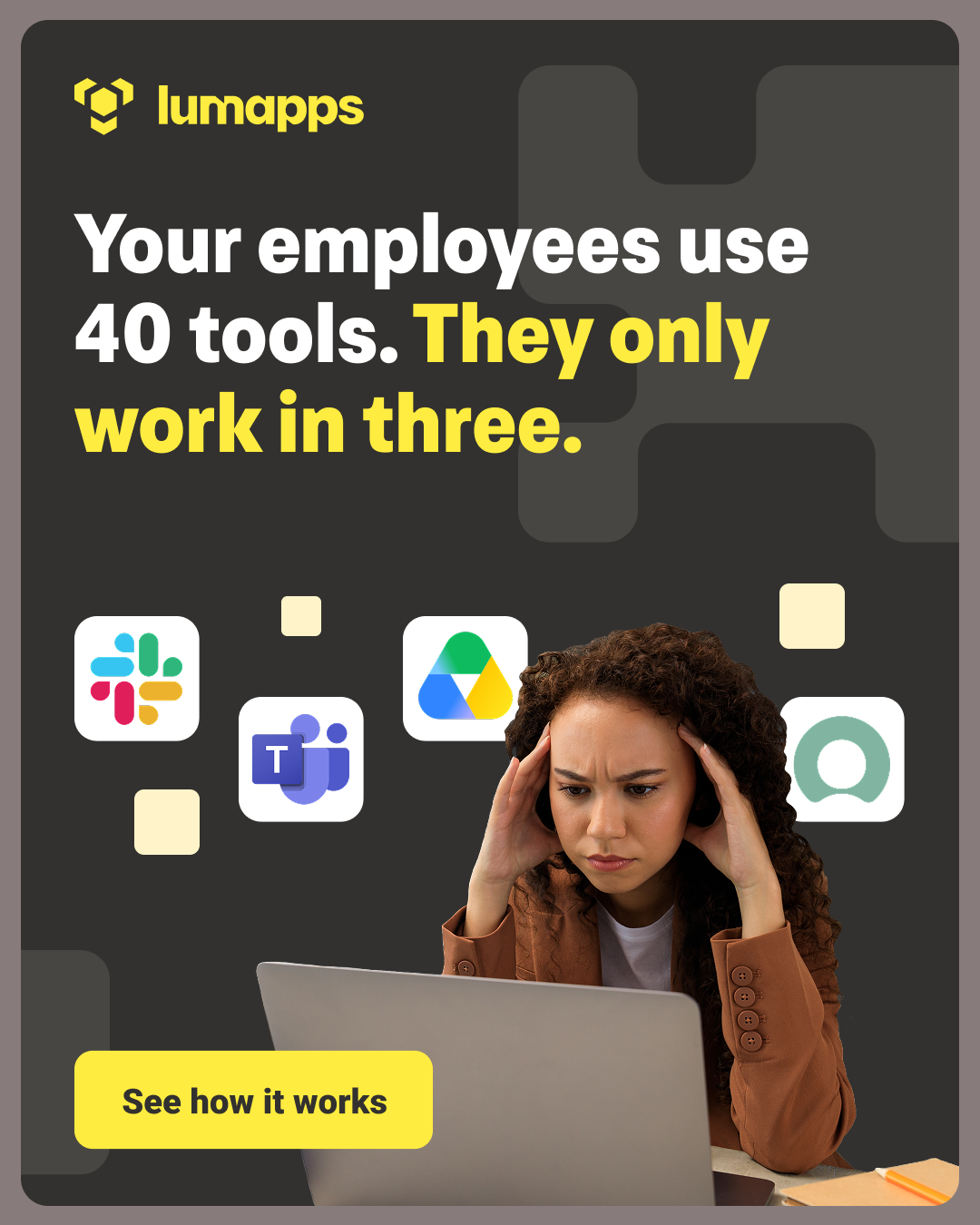 LumApps Facebook ad