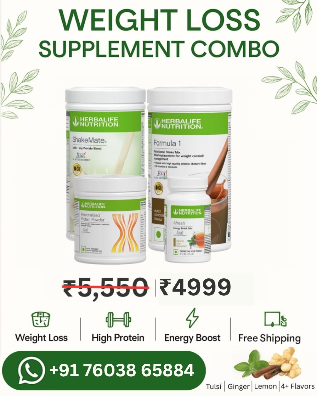 DpTechon Facebook ad: Loose Weight without sacrificing your packed schedule!