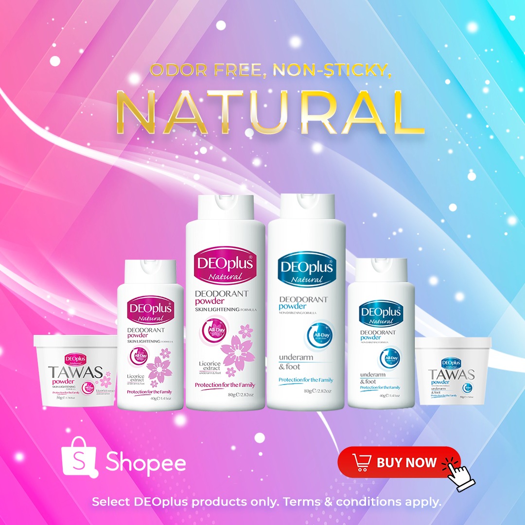 DEOplus Natural Facebook ad: UP TO 50% off