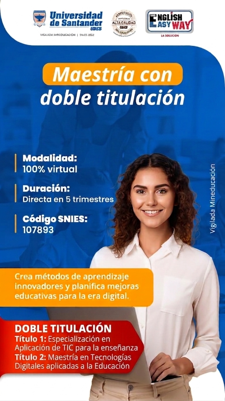 Educación formal Facebook ad from Apr 14, 2026