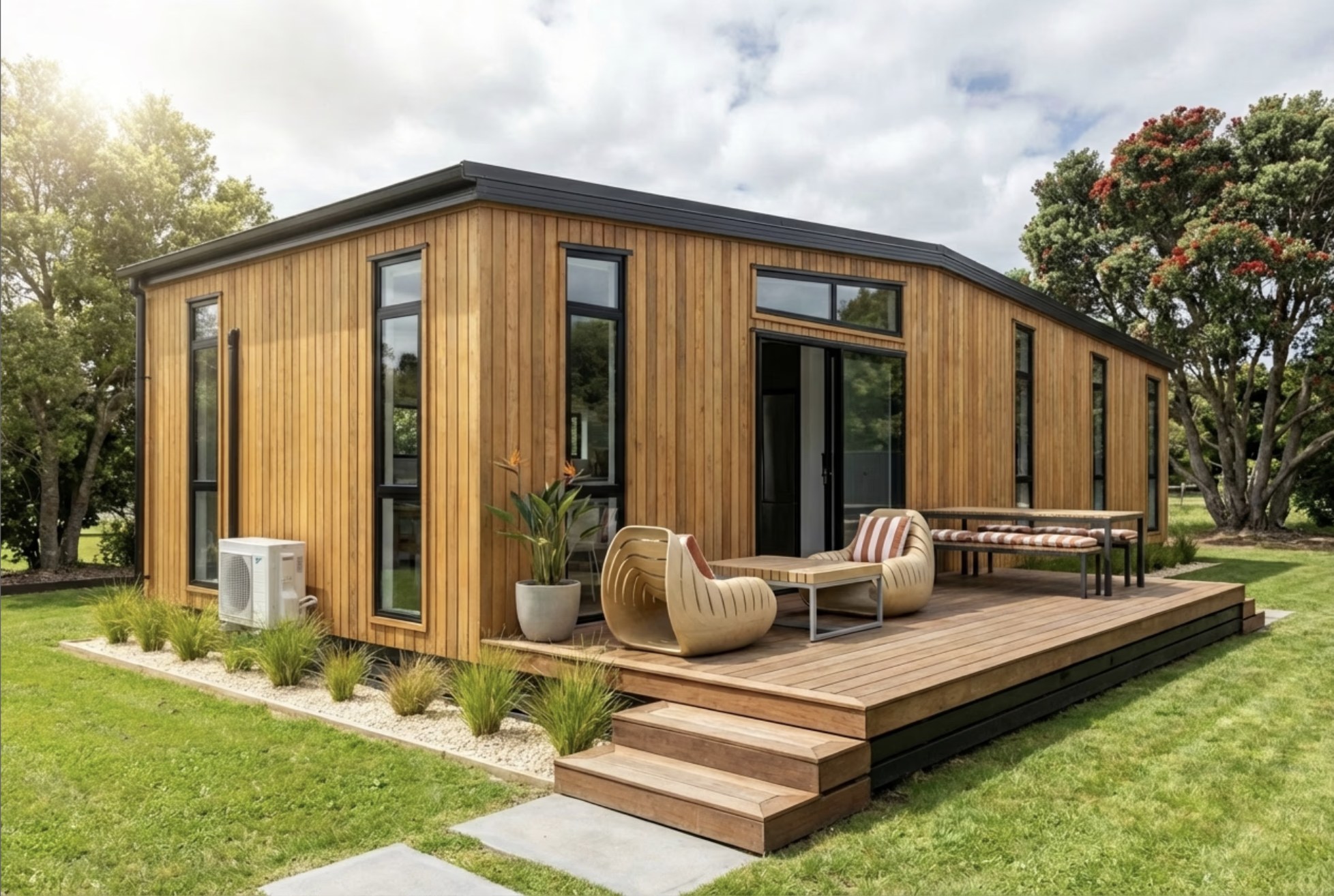 Toby Newman-Dennis Facebook ad: 48m2 Tiny Home / Granny Flat, The Abel