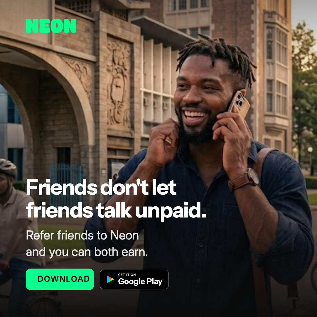 Neon Mobile Facebook ad
