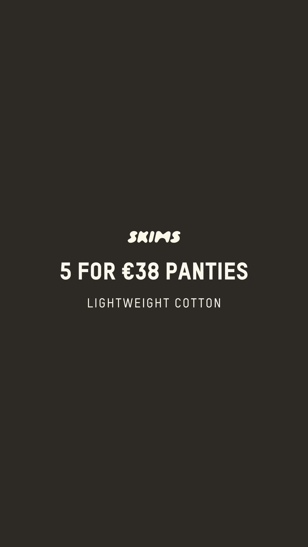 SKIMS Facebook ad