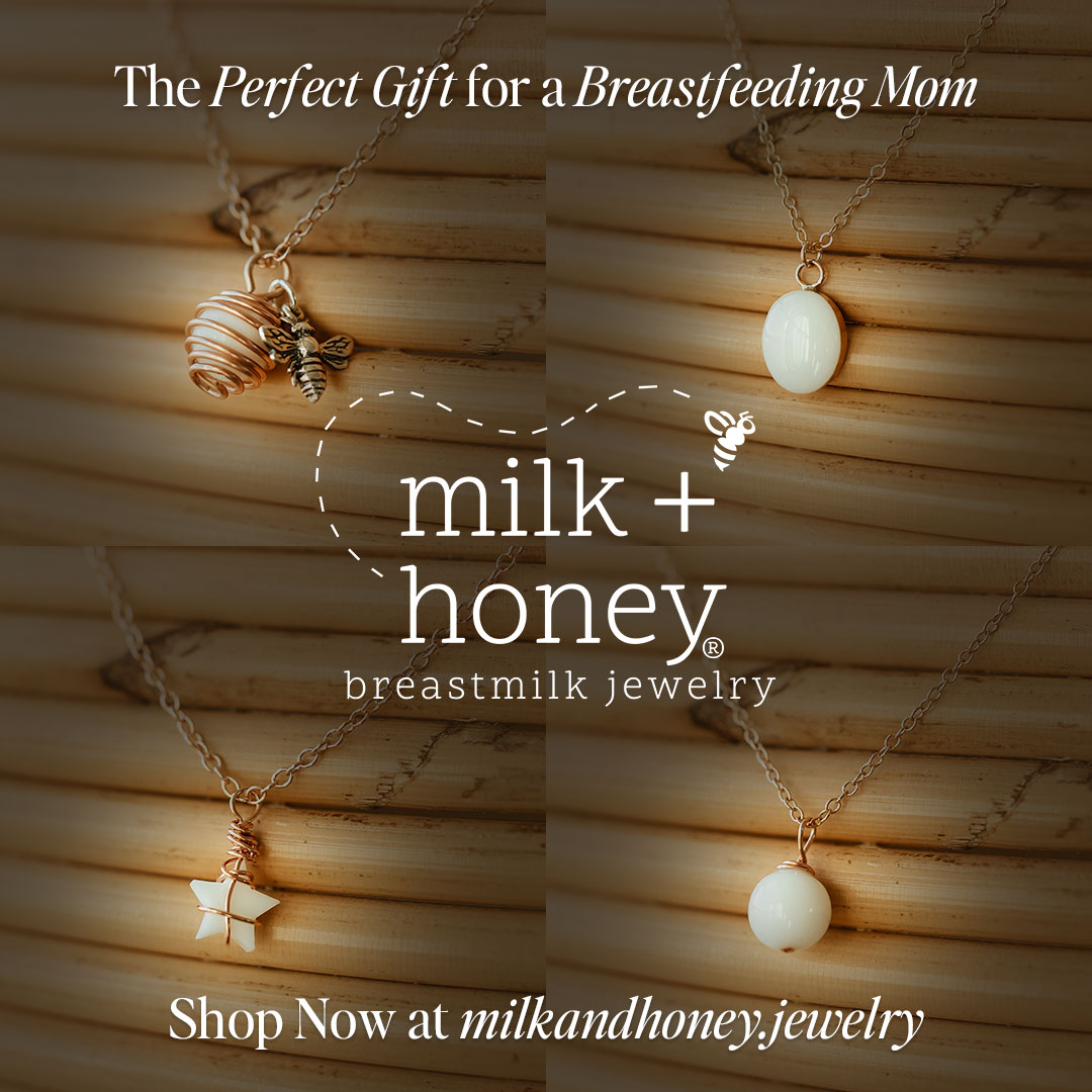 Milk + Honey Breastmilk Jewelry Facebook ad