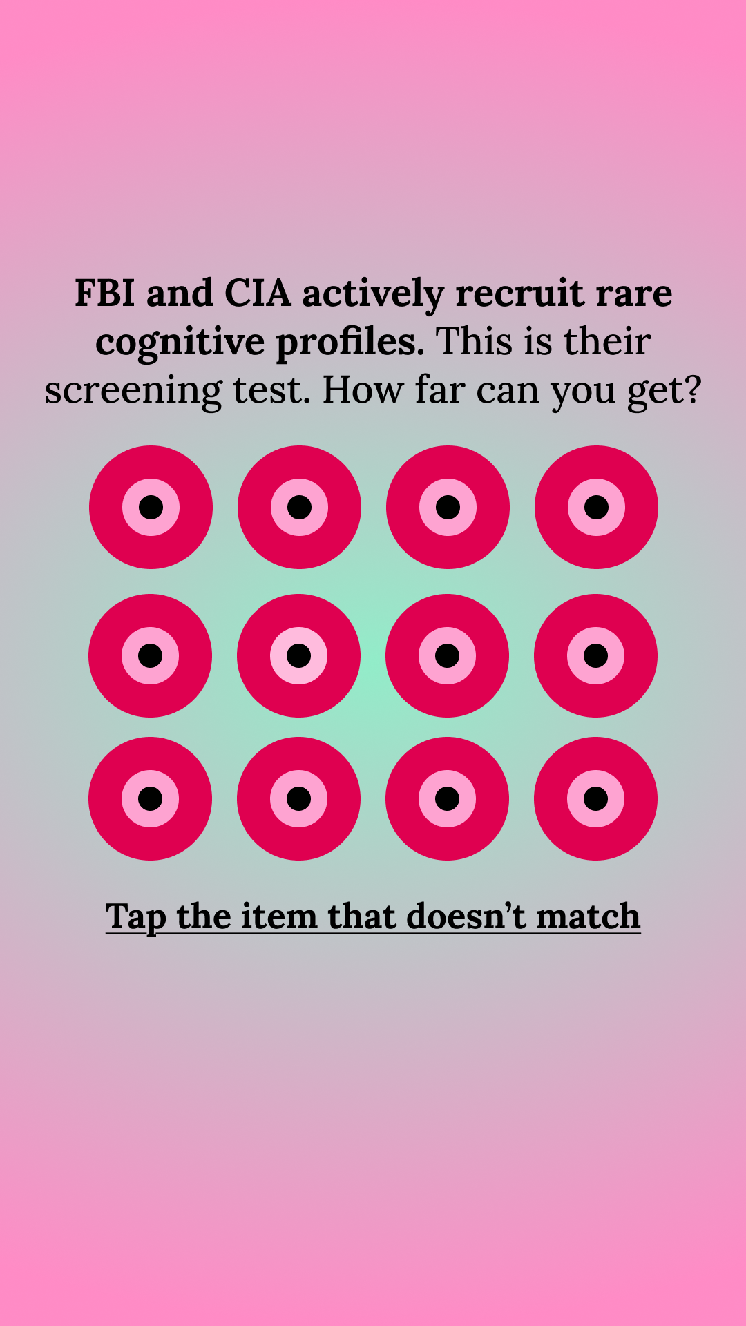 Brain Health Check Facebook ad