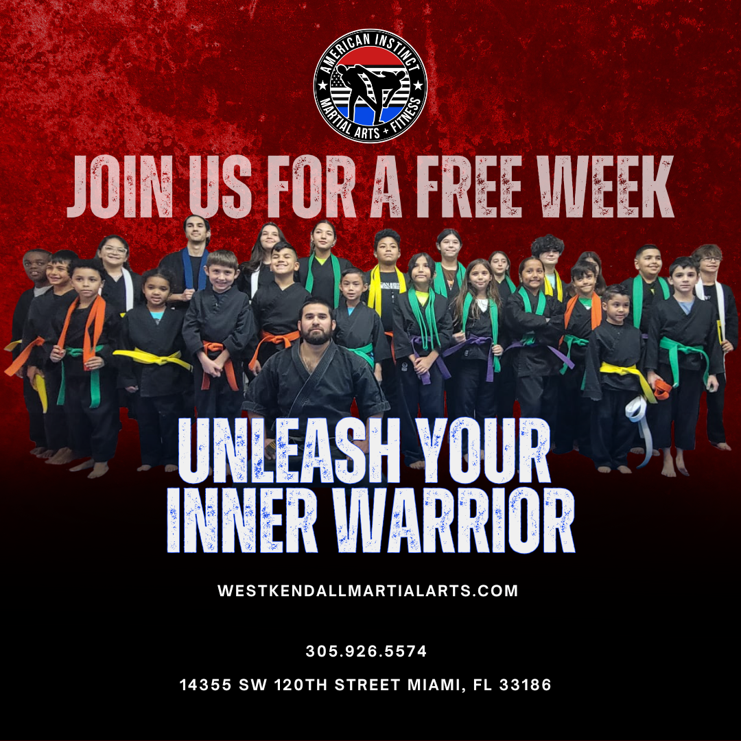 American Instinct Martial Arts and Fitness Facebook ad