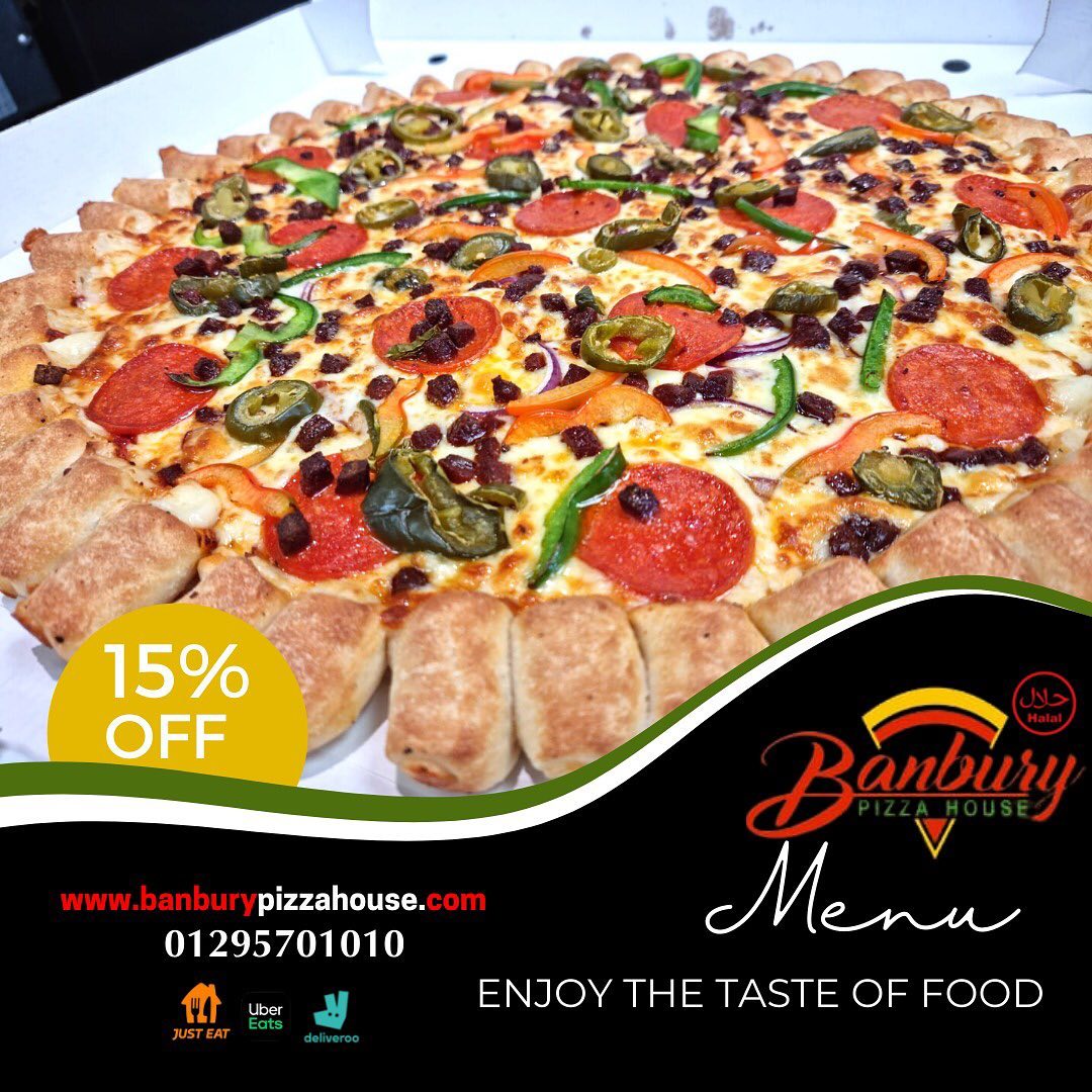 Banbury Pizza House Facebook ad