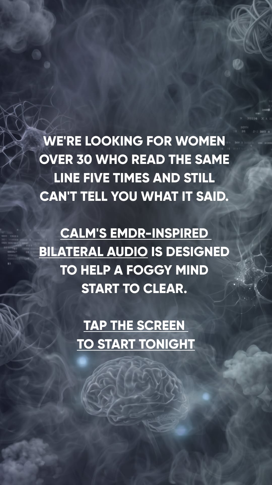 Calm Facebook ad