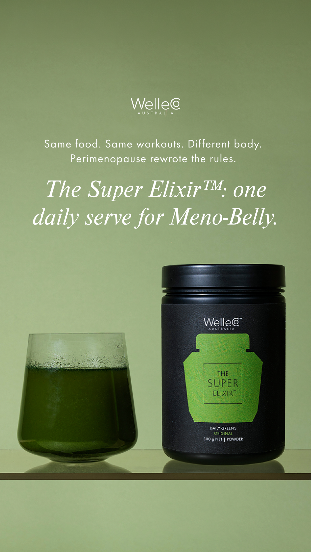 WelleCo Facebook ad