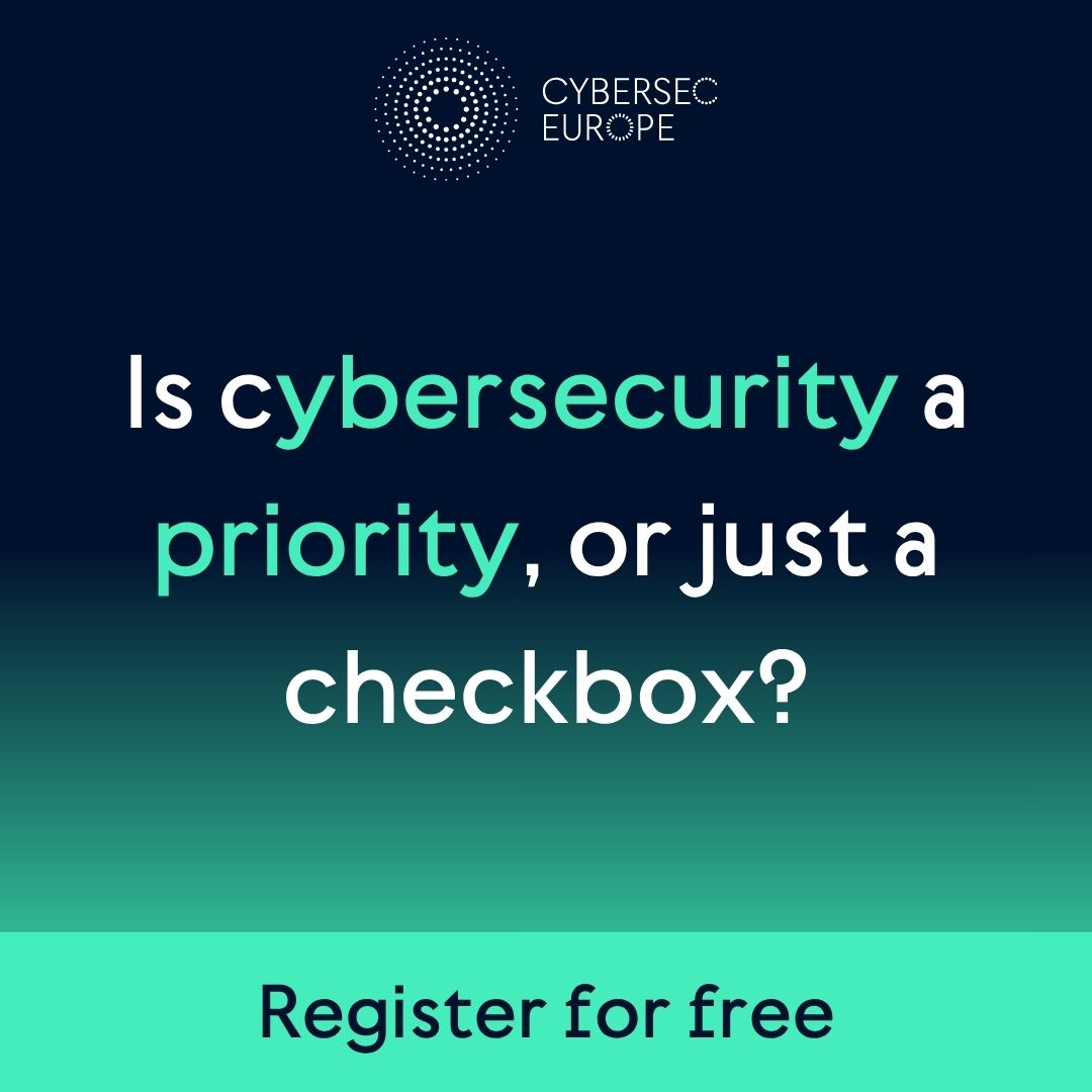 Cybersec Europe Facebook ad: Protect your business from cyber risk