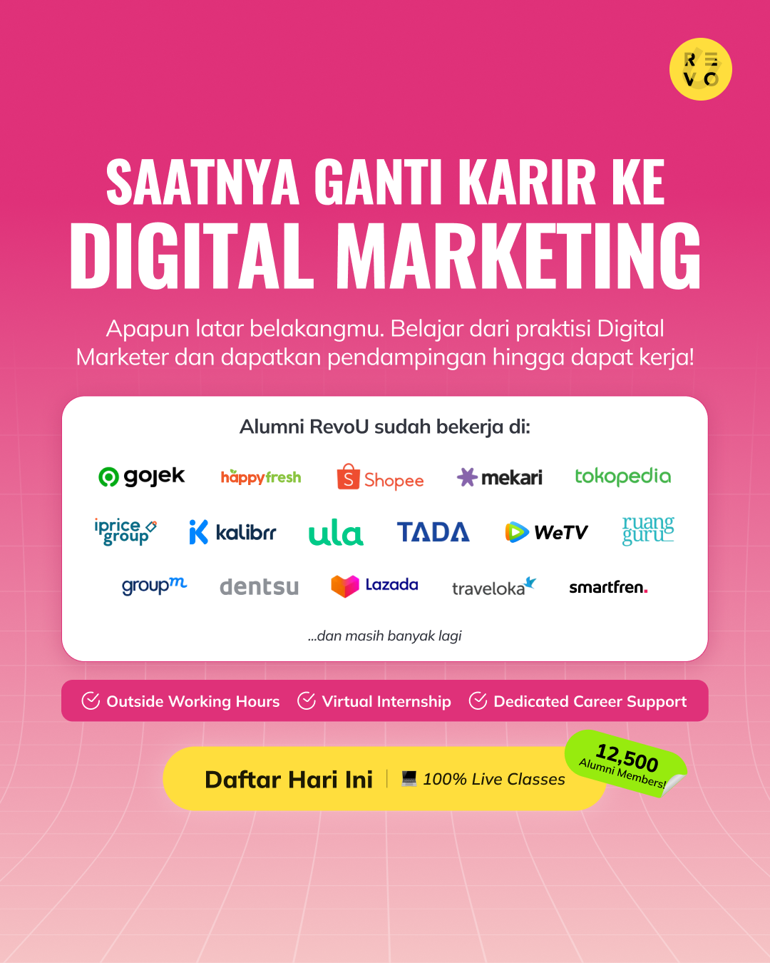 RevoU Facebook ad