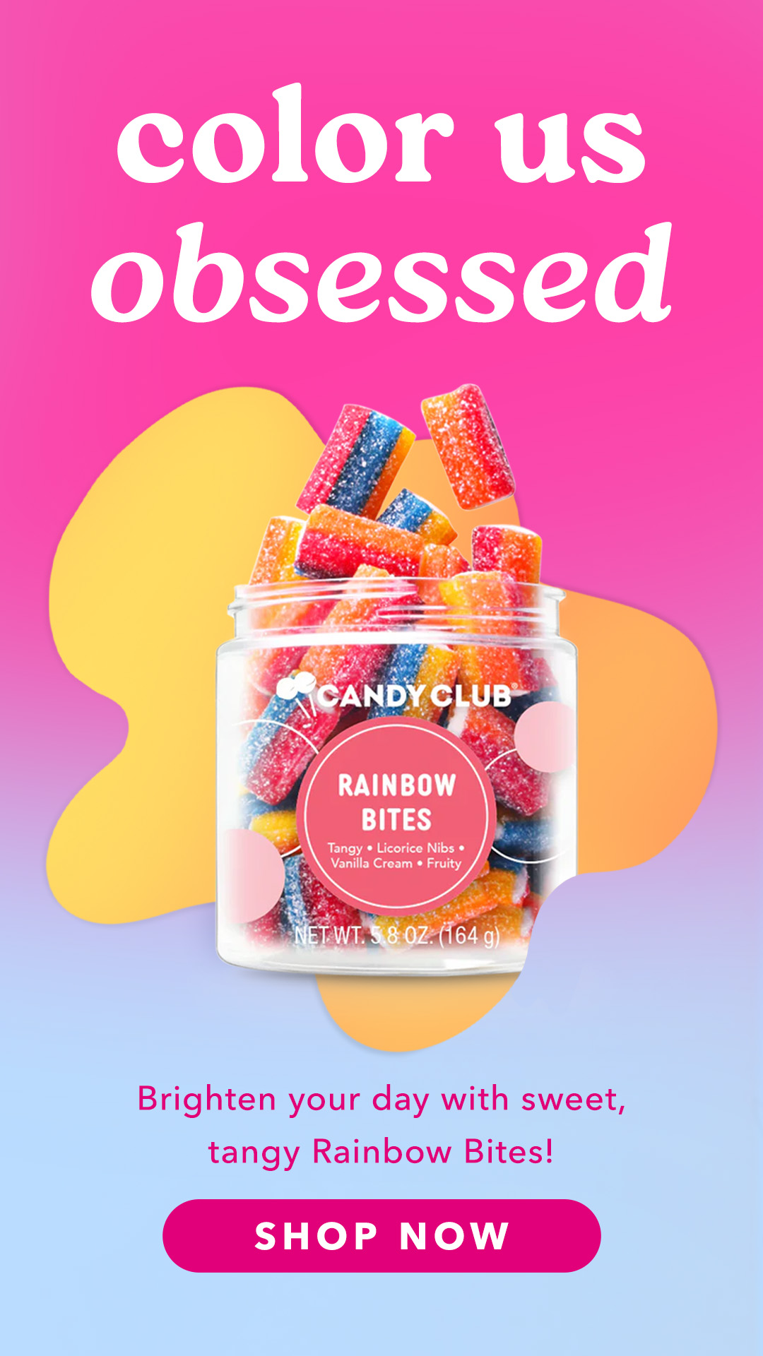Candy Club Facebook ad: Shop Candy Club