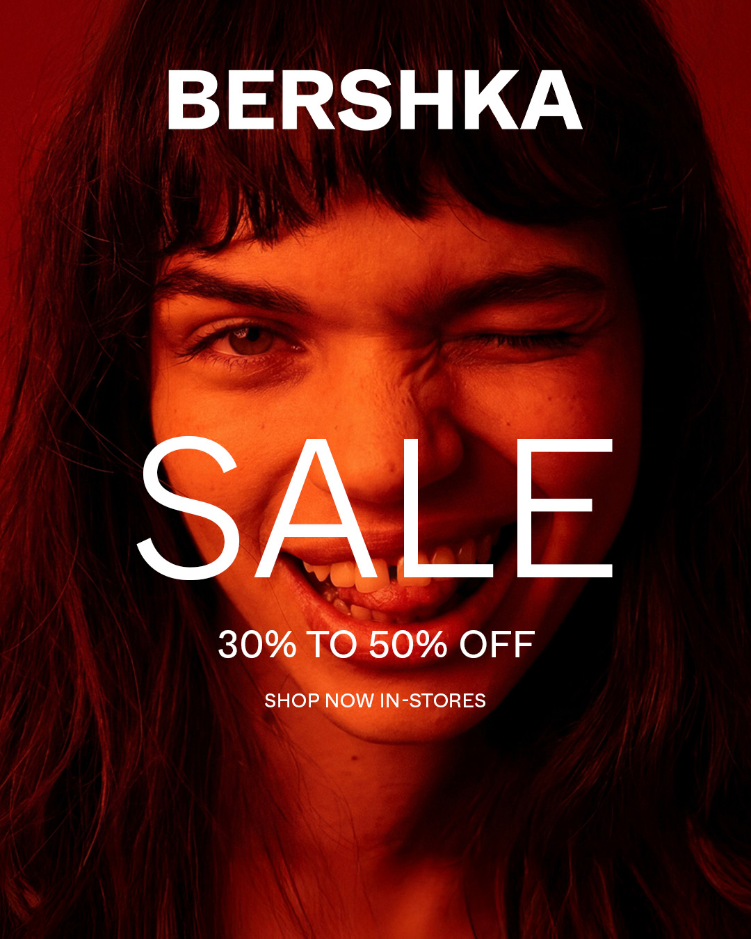 Bershka Facebook ad