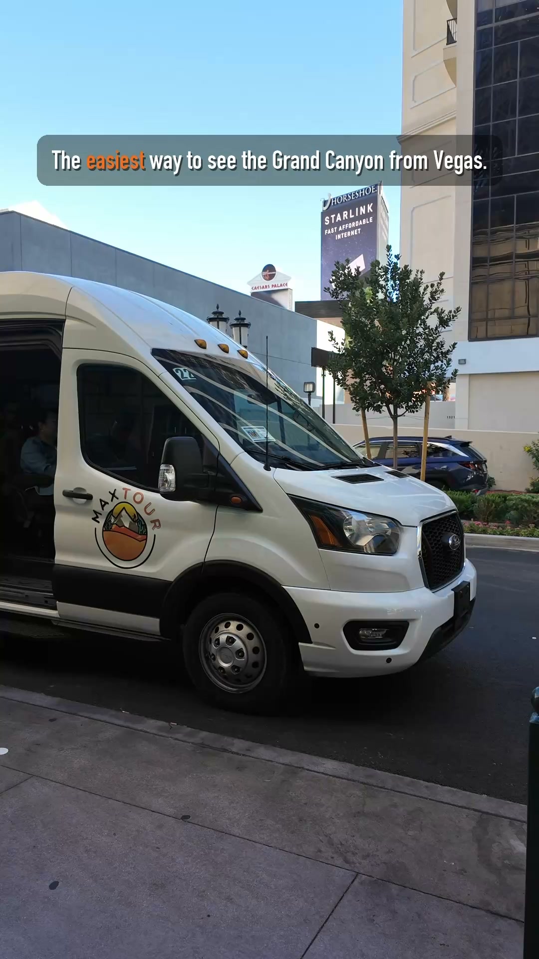 MaxTour: Unforgettable Small Group Tours From Las Vegas Facebook ad: Grand Canyon, Hoover Dam & Seven Magic Mountains, One Easy…