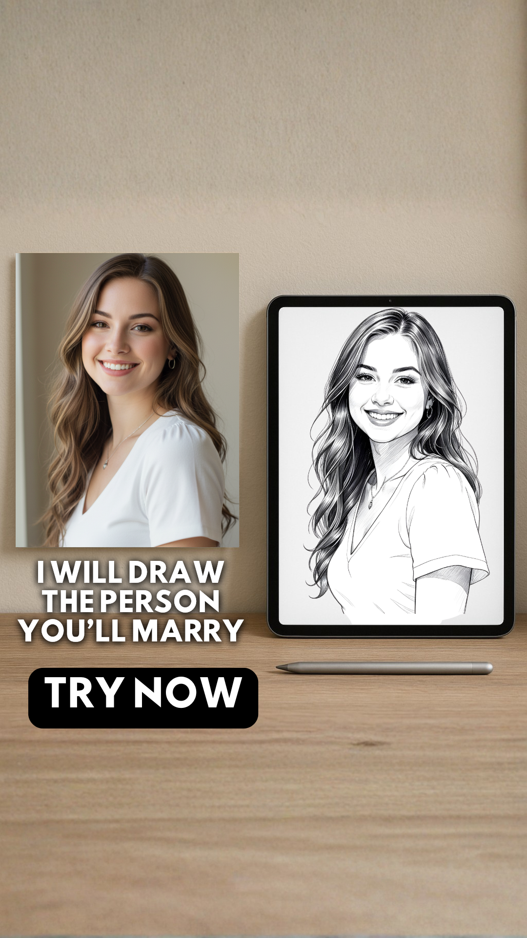 Love Sketch Facebook ad: Take quiz and check it out!