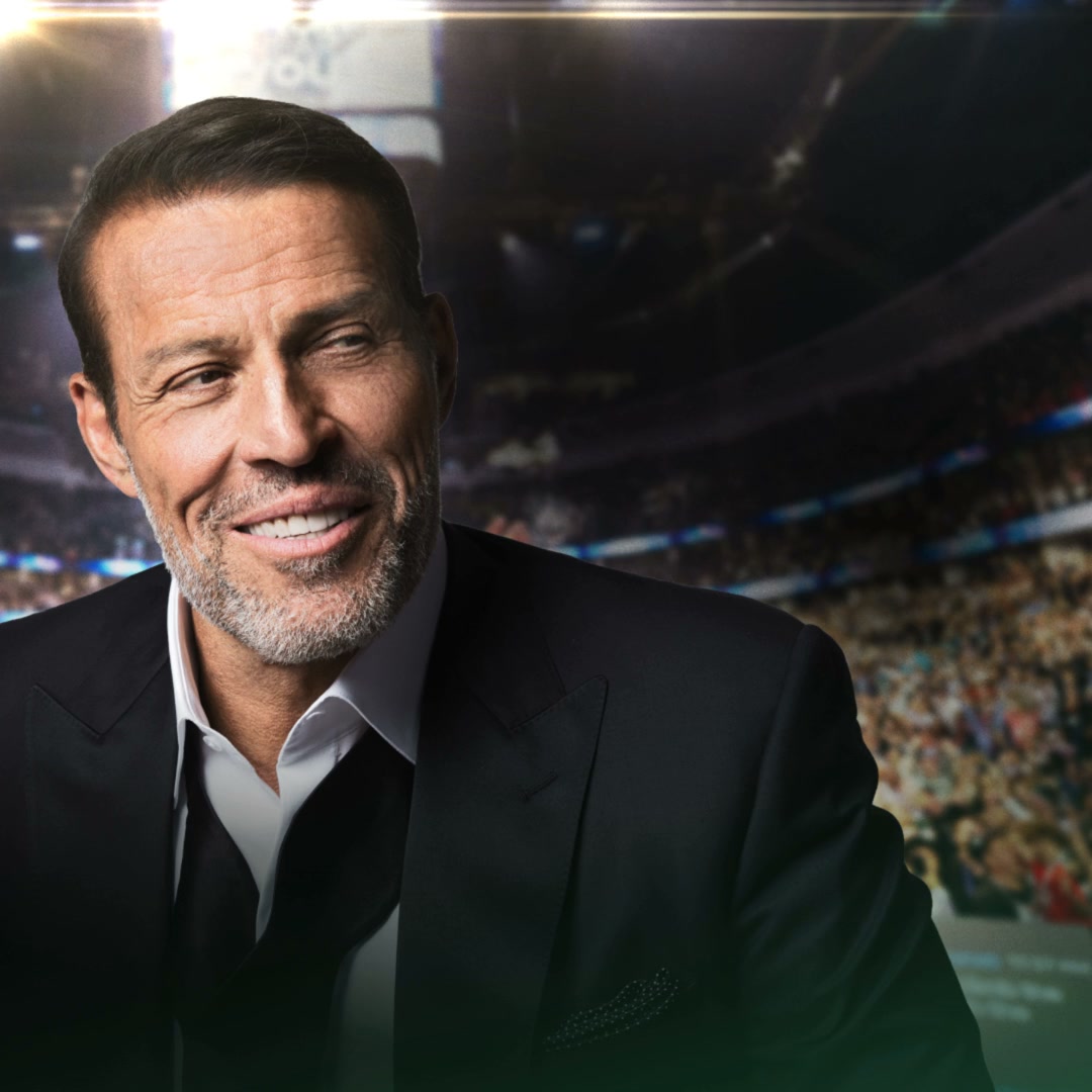 Tony Robbins Facebook ad: Discover exactly what’s holding your business back.