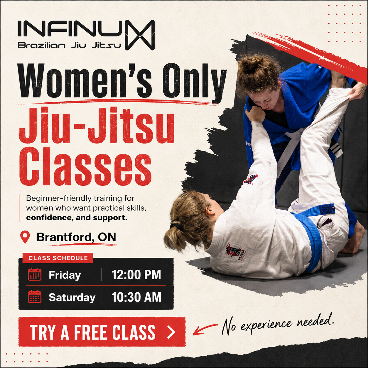 Infinum Brazilian Jiu Jitsu Facebook ad