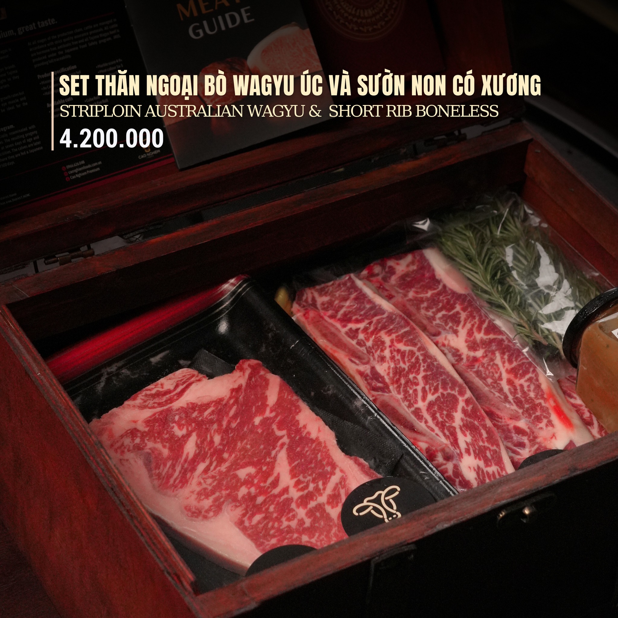 Cao Nghiem Premium - Wagyu A5, Thịt bò Úc tươi Facebook ad