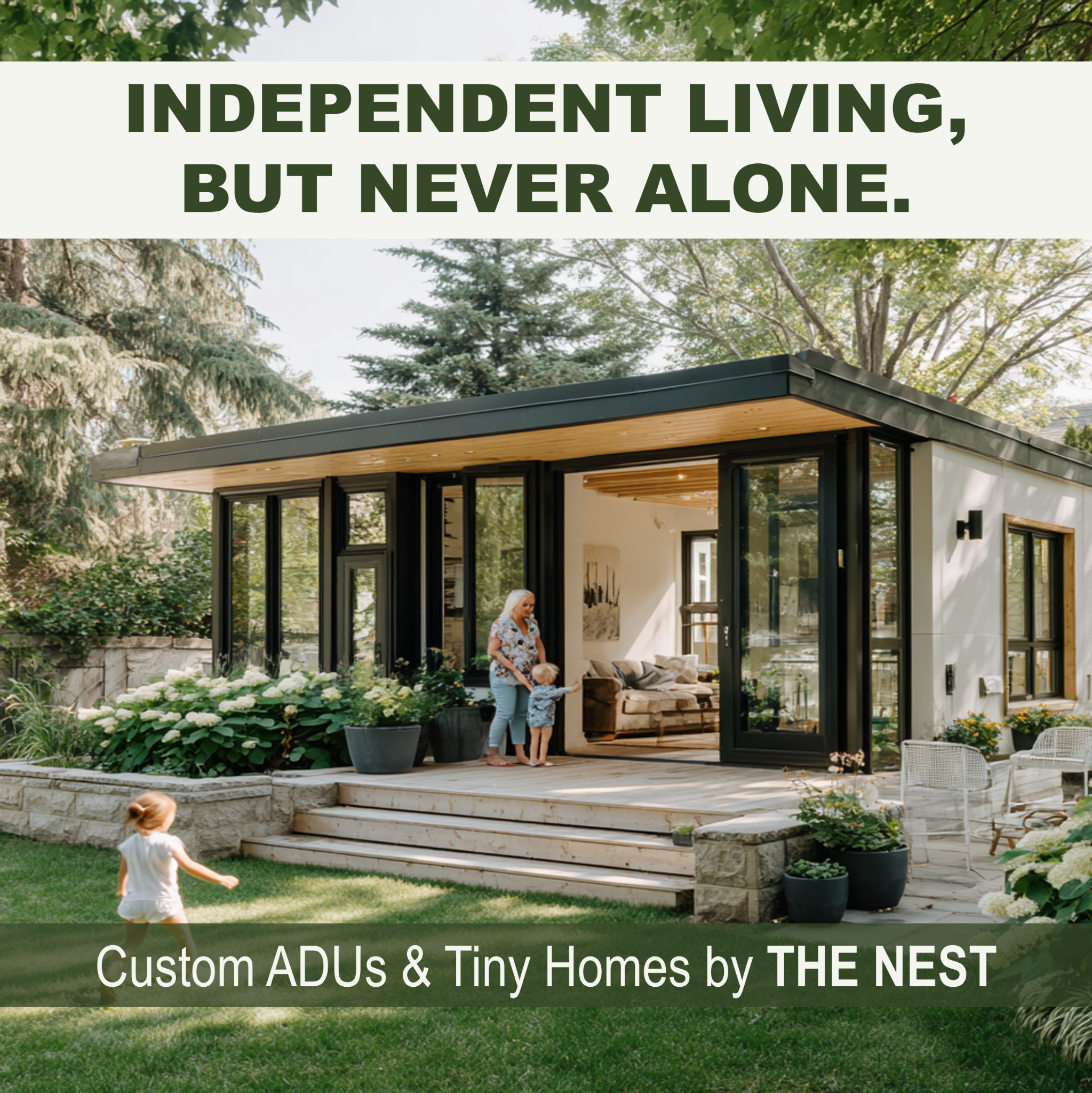 The Nest by Hawk Facebook ad: Multigen Living, Reimagined