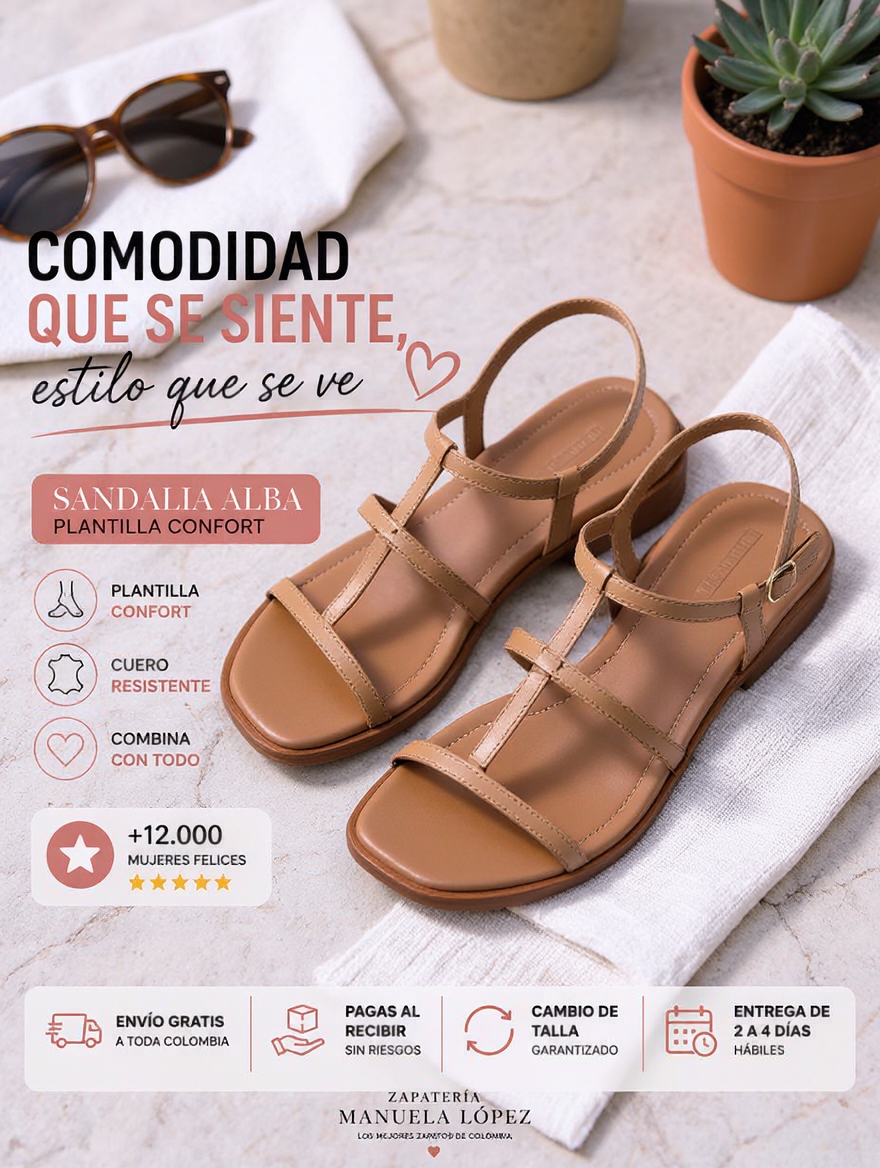Zapateria manuelalopez Facebook ad: Durante mucho tiempo parecía que había que escoger.