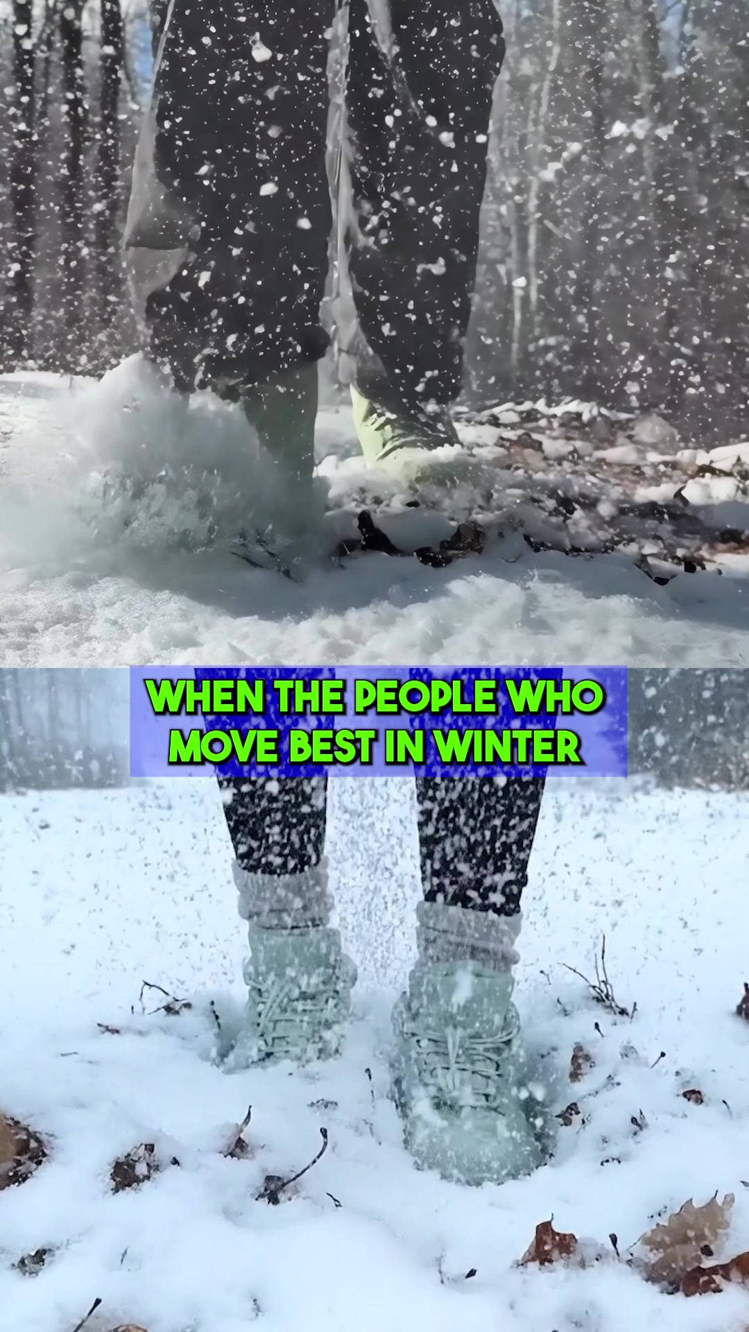Peak Footwear Facebook ad: Built for Warmth. Built for Movement.