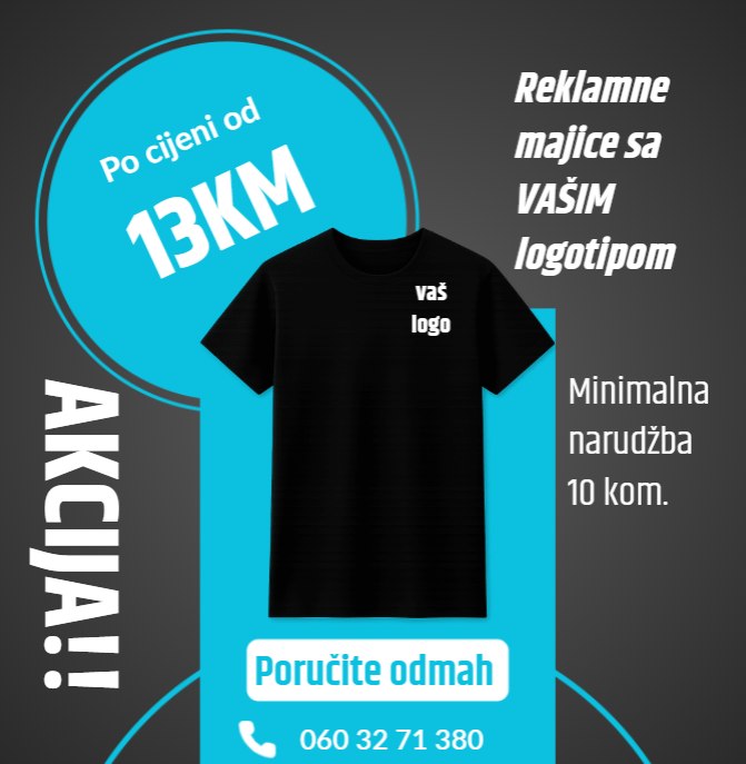 HT Print 3D Facebook ad: Prvi utisak odlučuje da li Vam se klijent…
