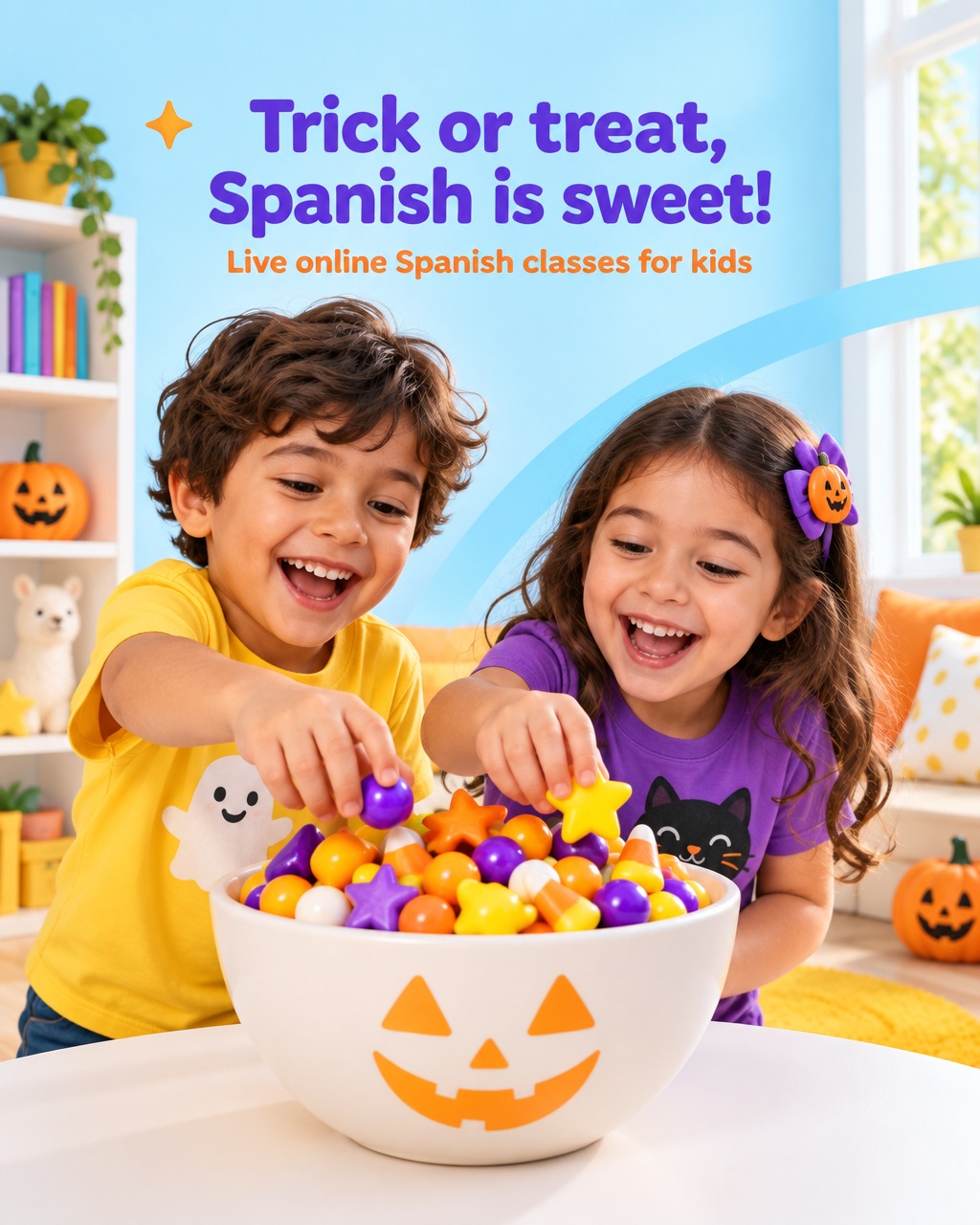 Spanish.Education Facebook ad: Spanish the Fun Way Academy: ¡Viva el Español! - Profile…