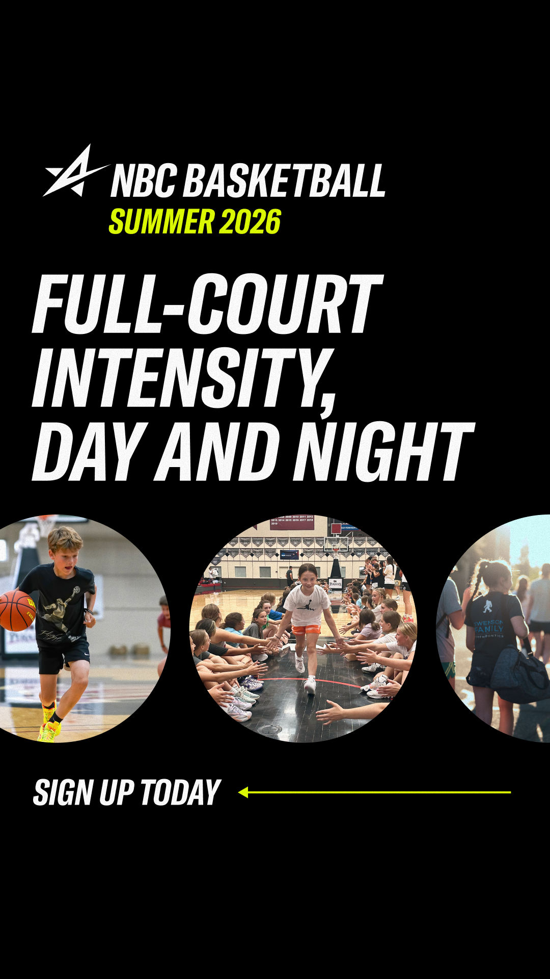 NBC Basketball Facebook ad