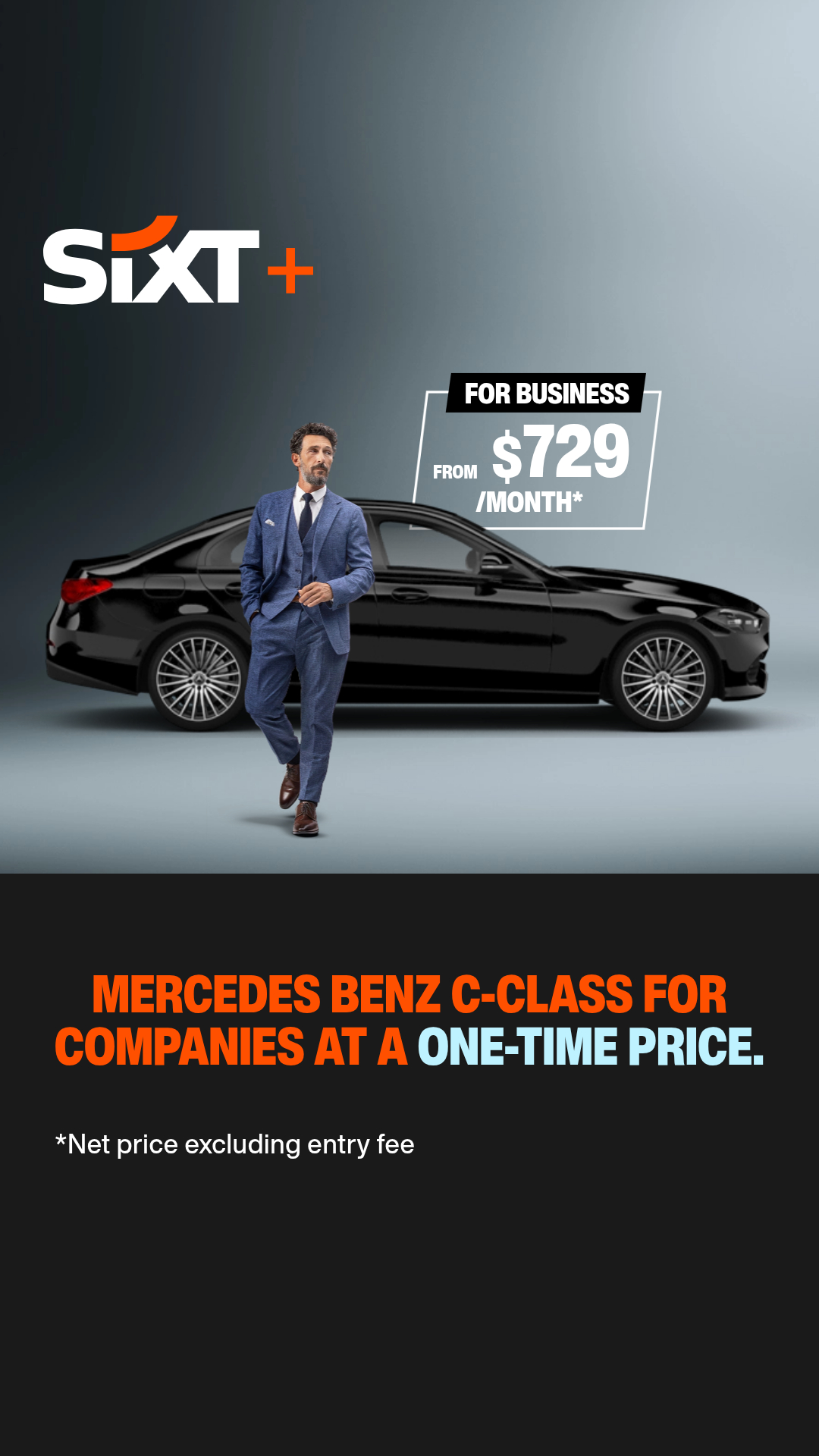 Sixt Facebook ad