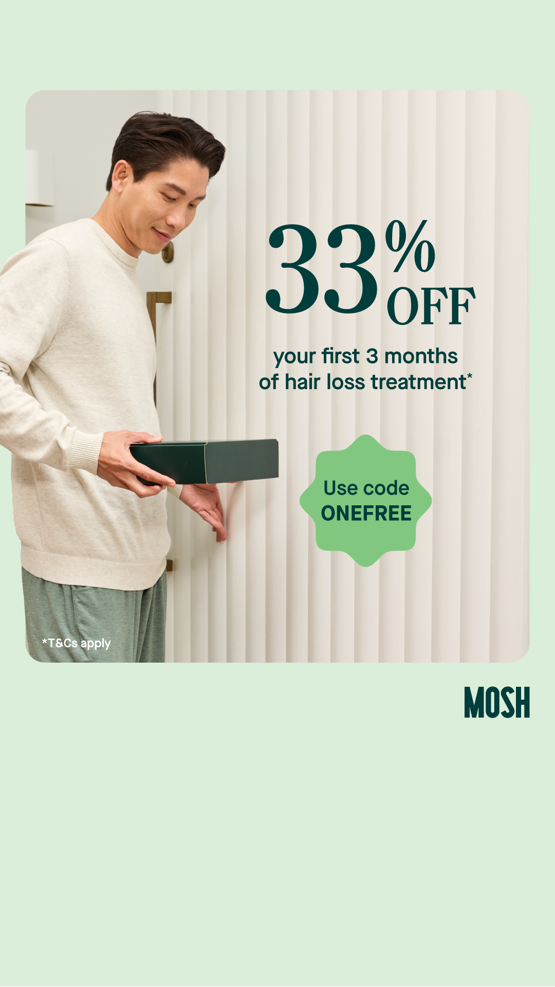 Mosh Facebook ad
