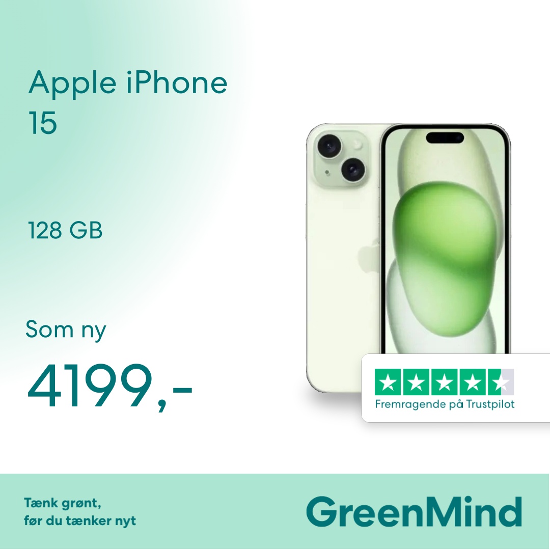 GreenMind Facebook ad: Se udvalget af vores iPhones