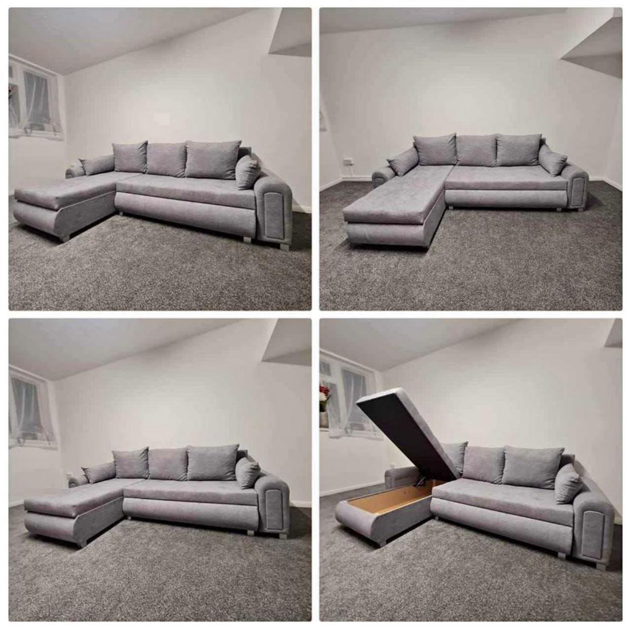 AtharAli Shafiq Facebook ad: L Shape Corner Sofa & Sofa Bed With…