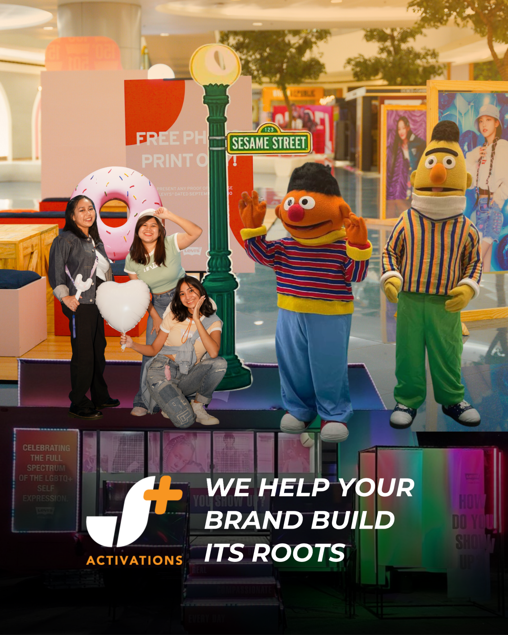 Jplus Facebook ad: Build your brand's roots.
