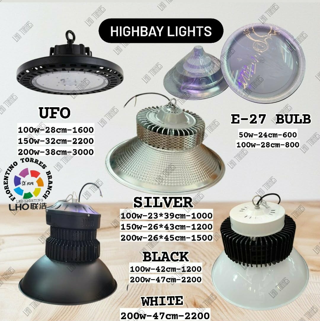 LHO Lighting Ftorres Facebook ad: We are selling led highbay Lights