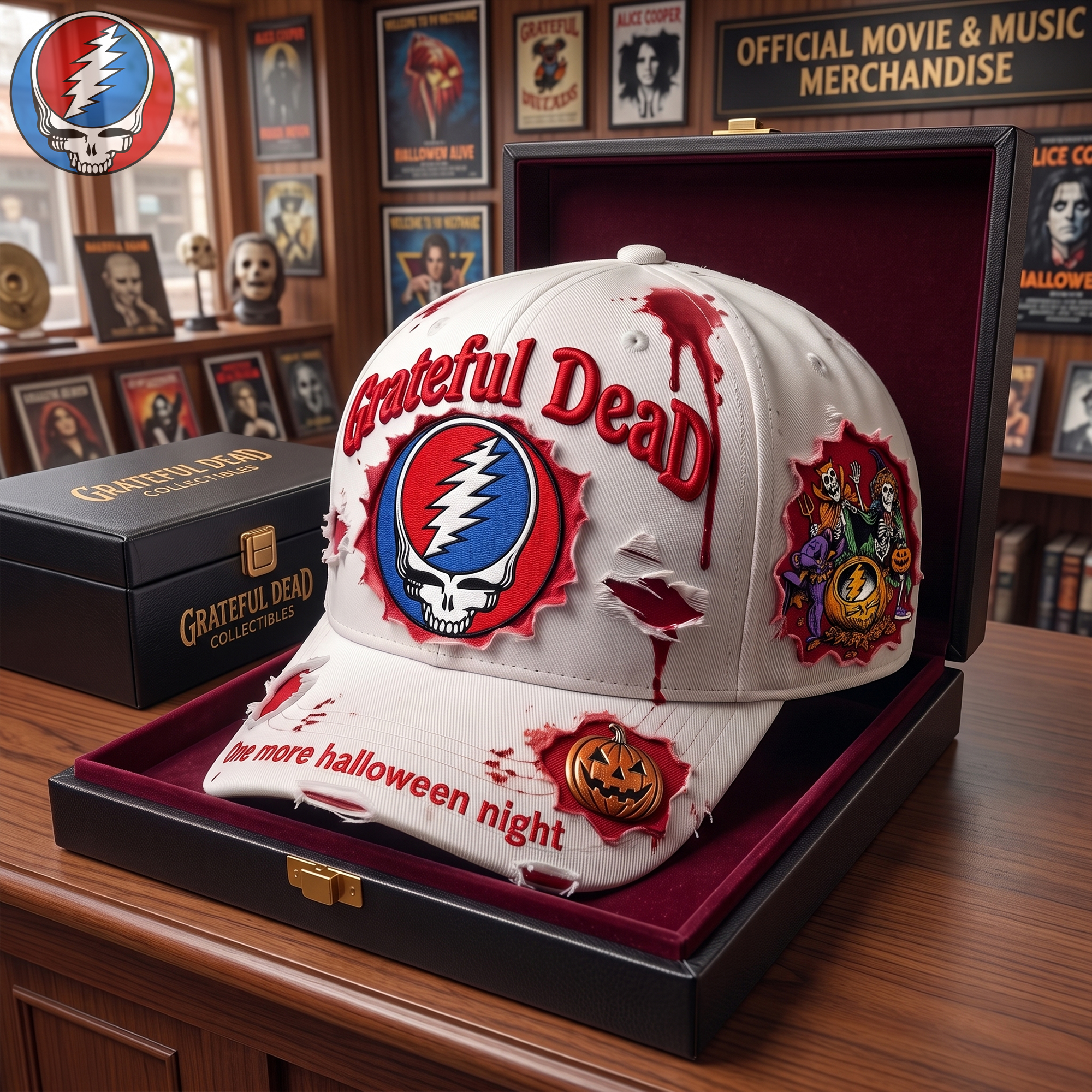 Grateful Dead Lovers Facebook ad: Grateful Dead Halloween Cap