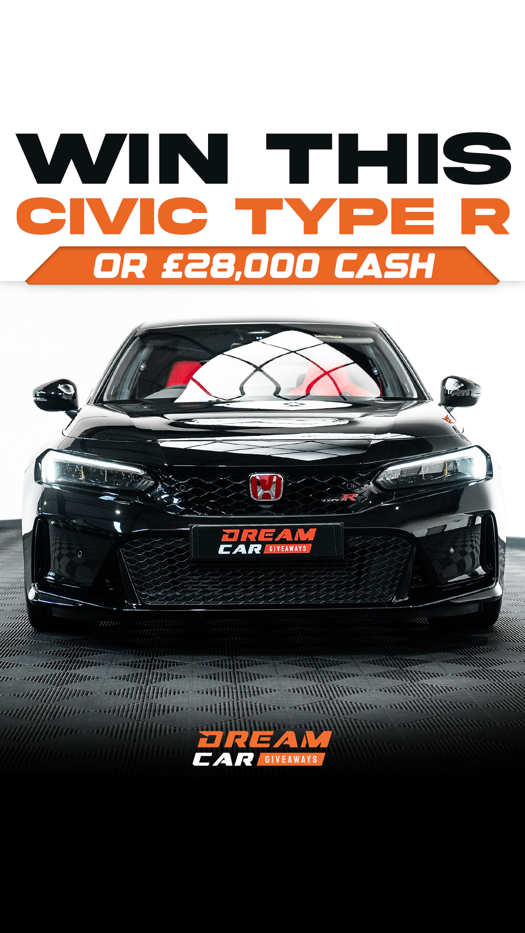 Dream Car Giveaways Facebook ad