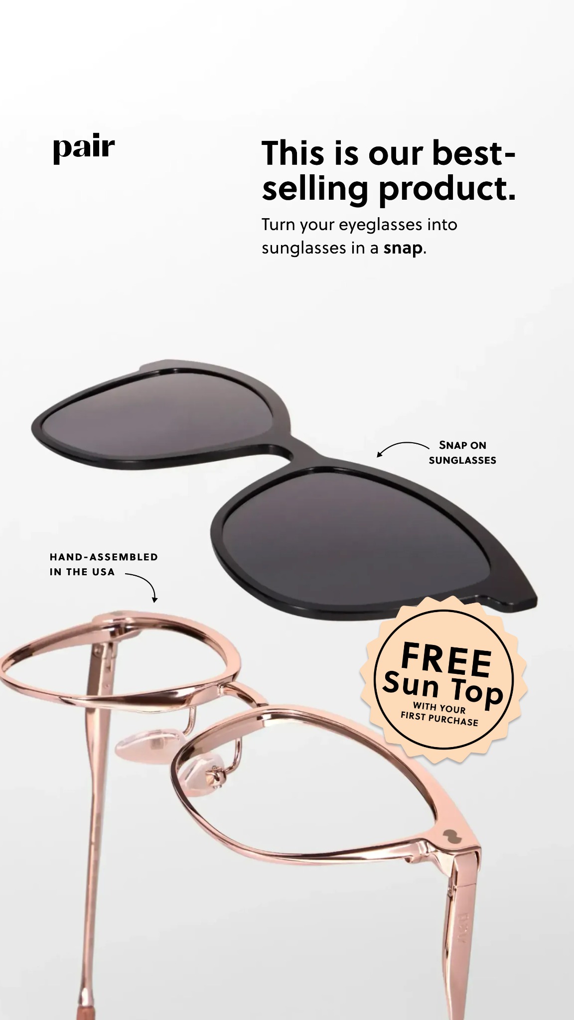 Pair Eyewear Facebook ad